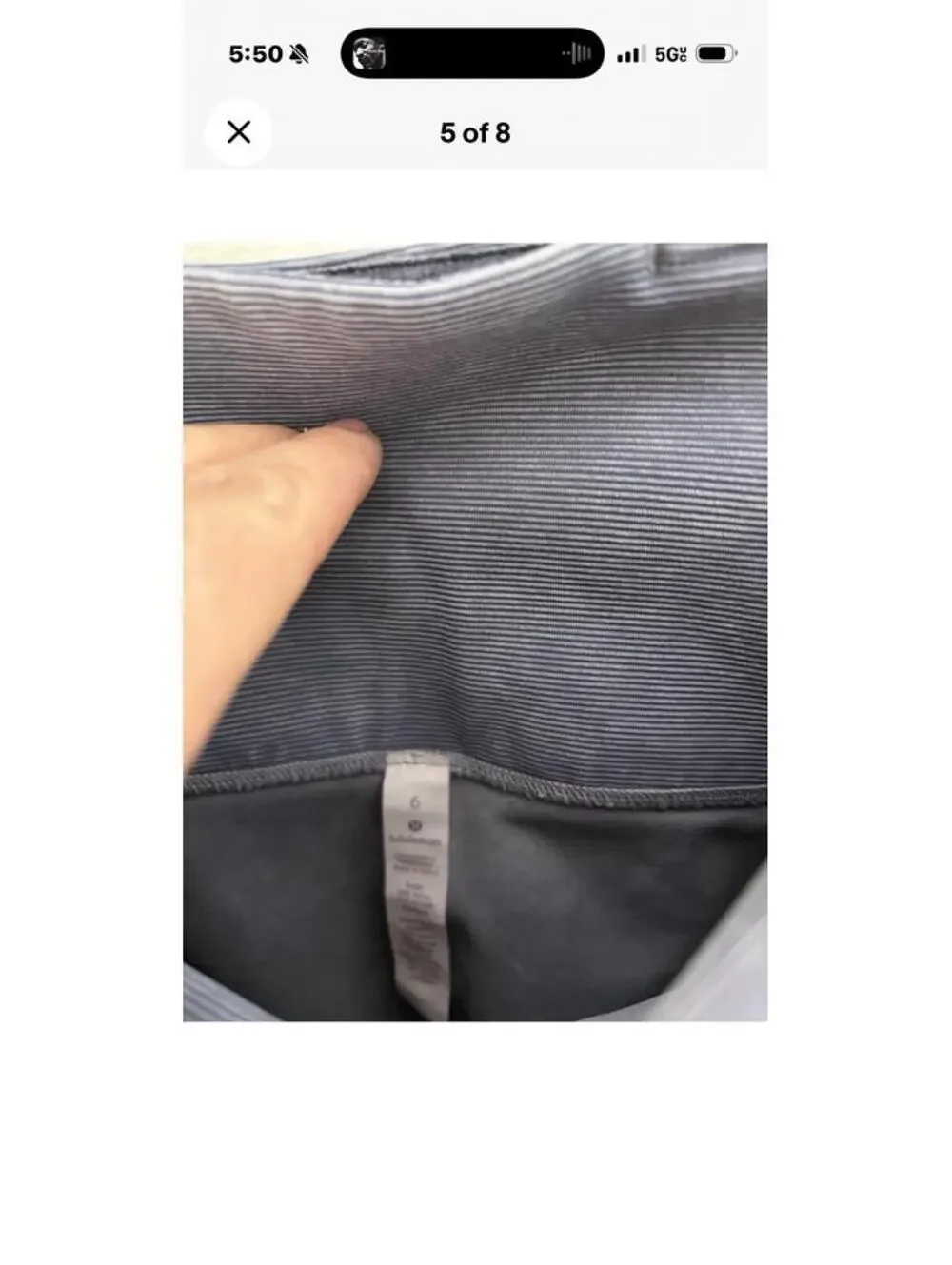 Lululemon Athletica ribbed Leggings - Picture 4 of 7